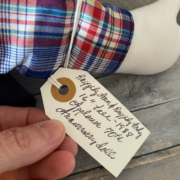 1988 Raggedy Ann & Raggedy Andy - Picture 5 of 7